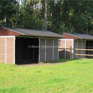 Stal mit offen Seite & einlaufstal